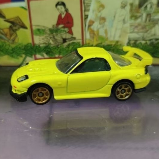 Tomica Dream Initial D Mazda RX7 FD3S Project D Ver diecast
