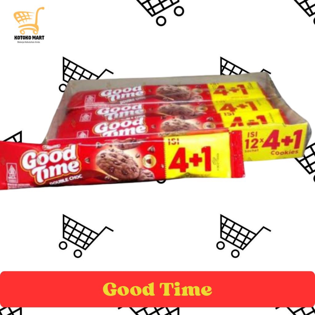 

Good Time CookieS Double Choco 2000 1pak isi 12pcs