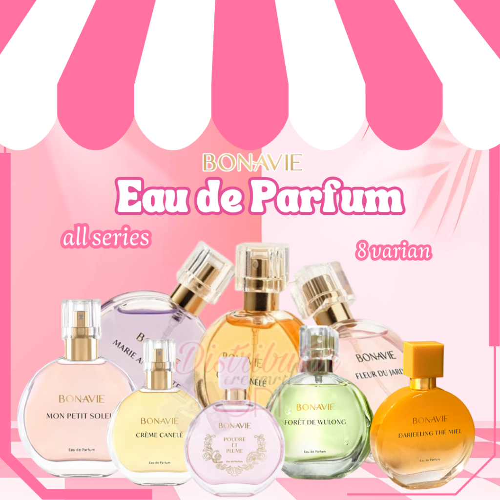 BONAVIE Eau de Parfum Marie Antoinette // Fleur du Jardin // Creme Canele // Mon Petit Soleil // La 