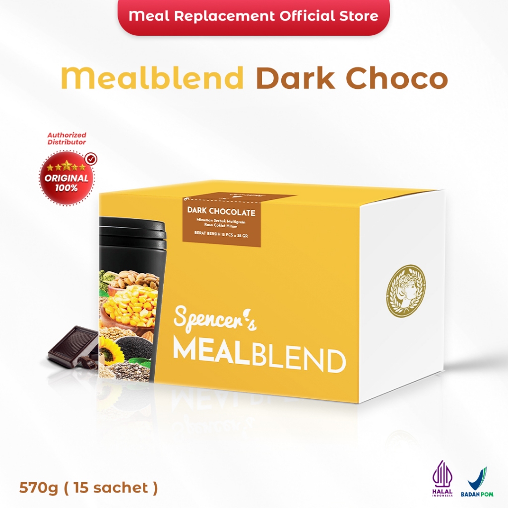 

Spencer's MealBlend 1 Box 15 Sachet - Meal Replacement Solusi Langsing Sarapan Diet Official Store