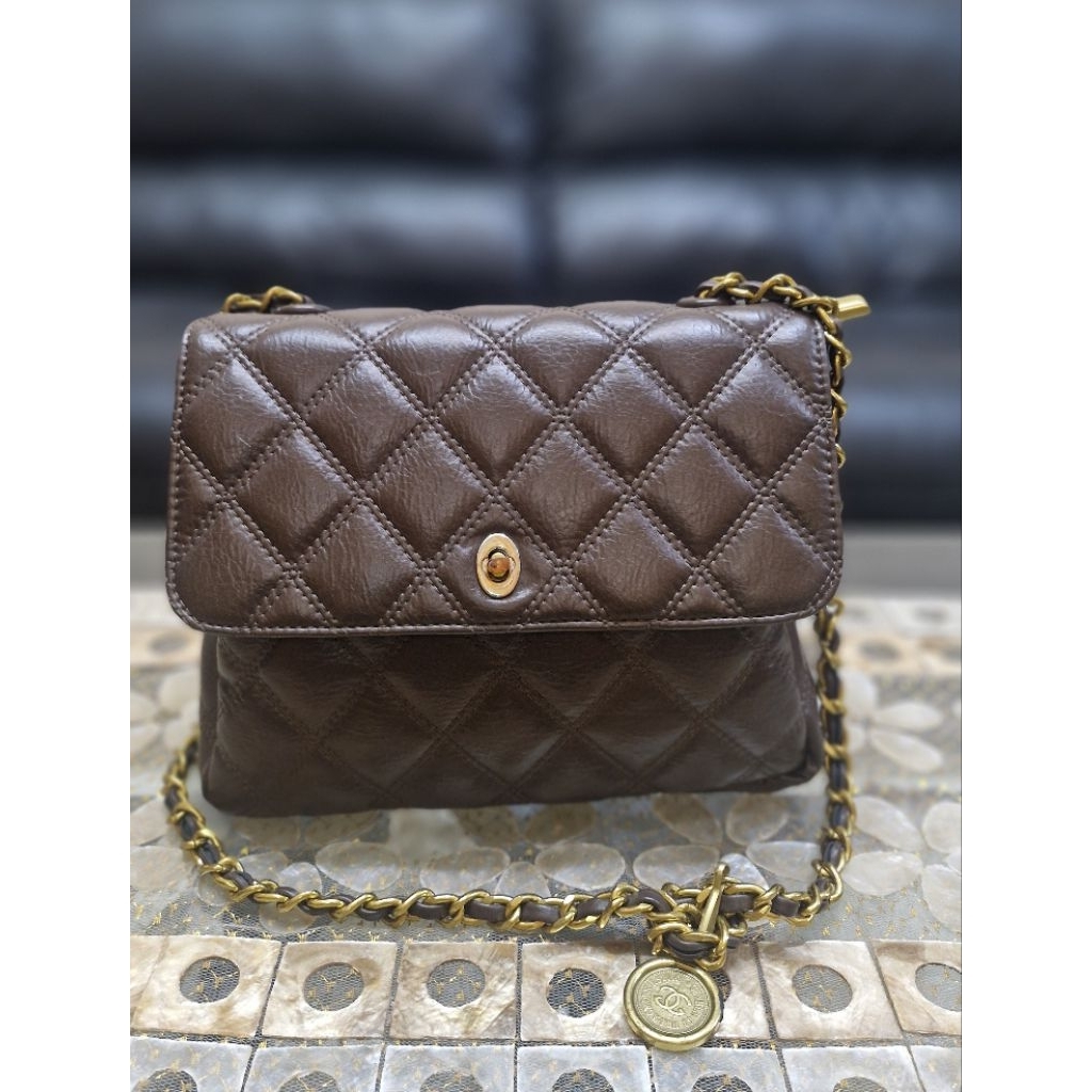 Tas Pesta Kulit Asli Sapi