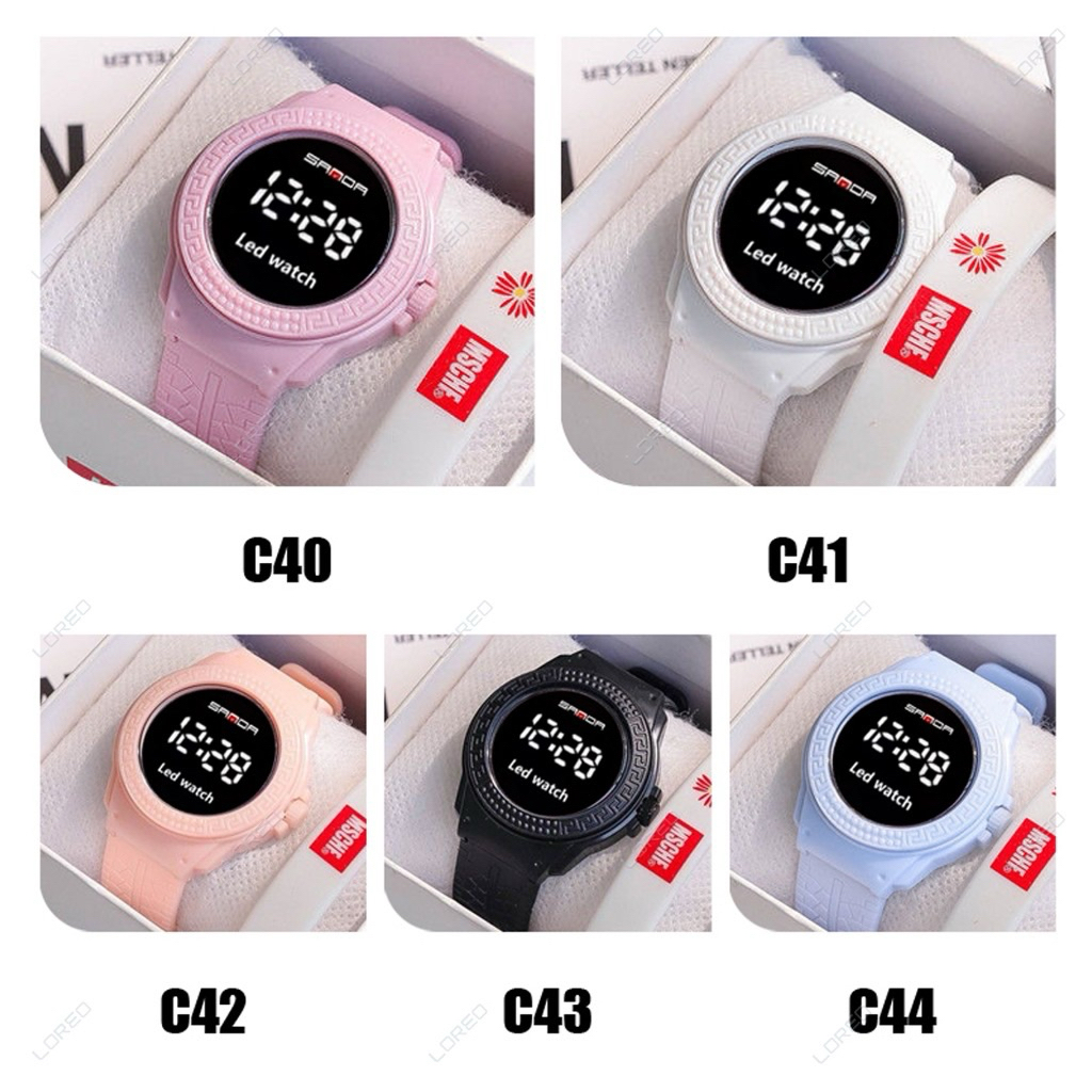 Jam Tangan Couple Fashion Pria Wanita New Trendy Jam Tangan Sport