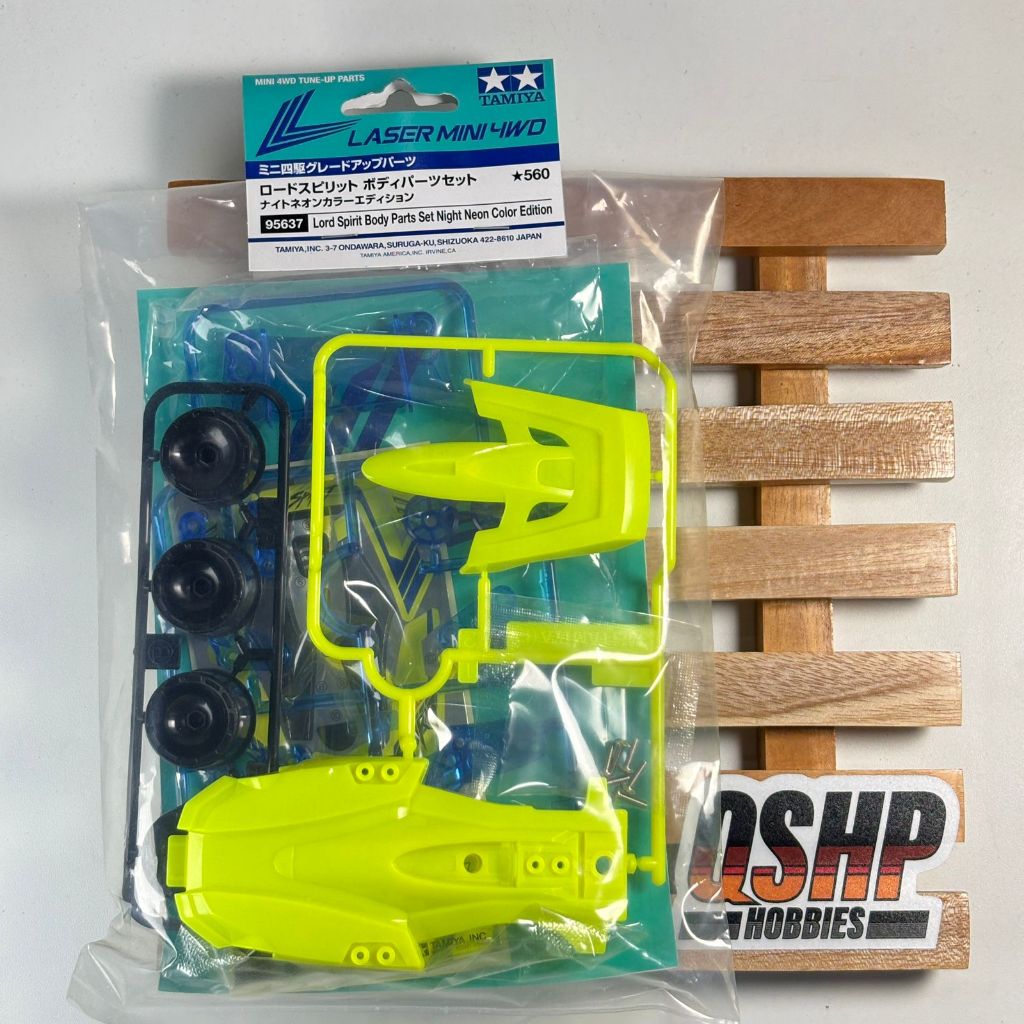 Tamiya 95637 - Lord Spirit Body Parts Set Night Neon Colot Edition