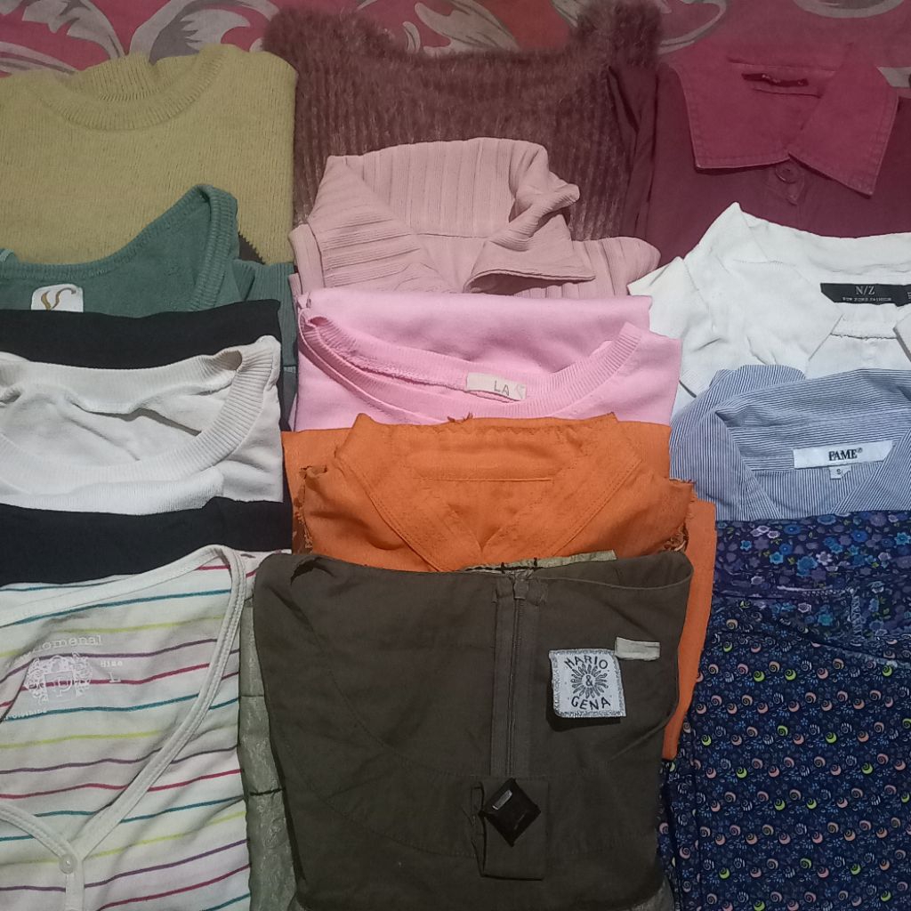 Baju Dress Jaket Rok Celana Jeans Bekas/Preloved murah