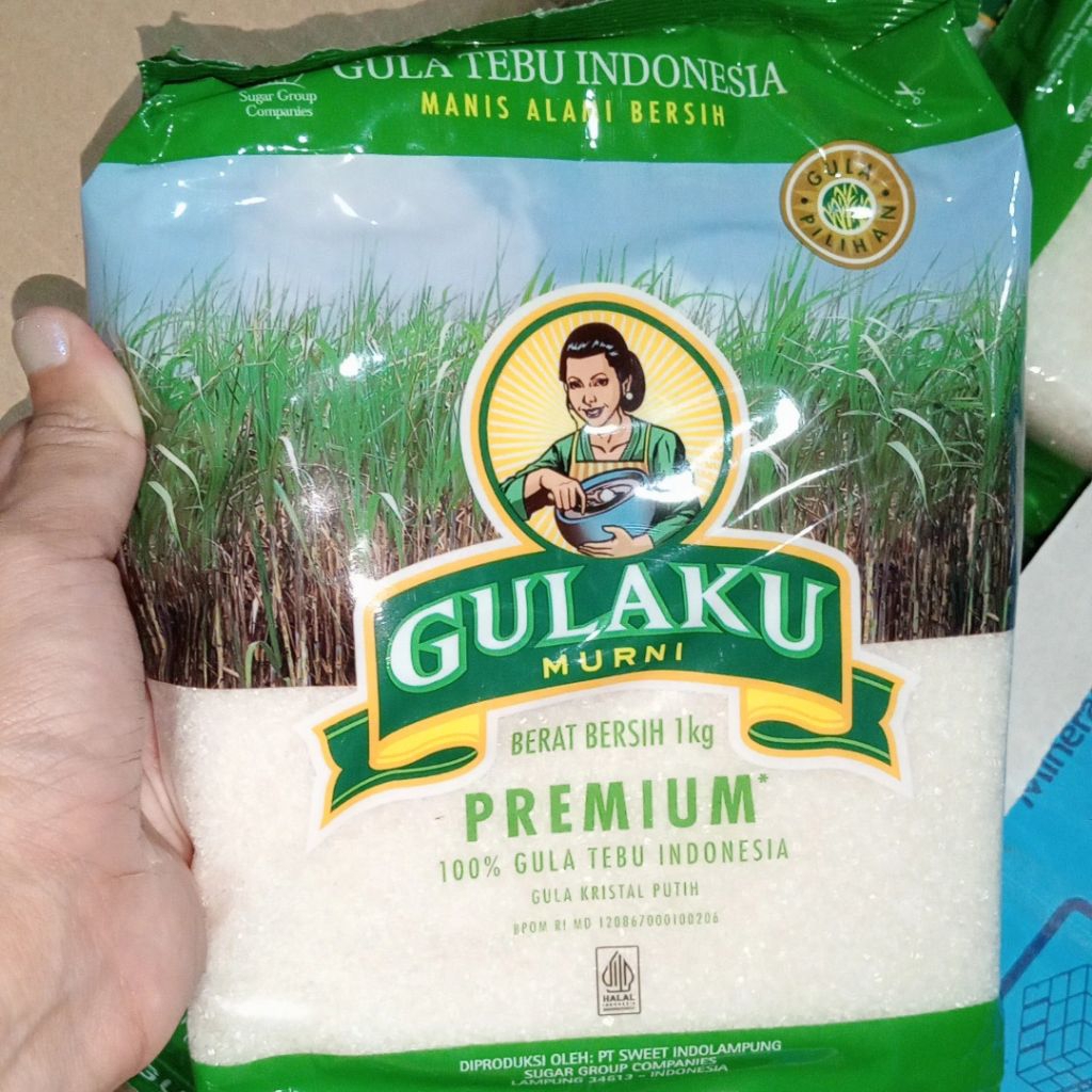 

GULAKU GULA TEBU PREMIUM - Hijau 1kg