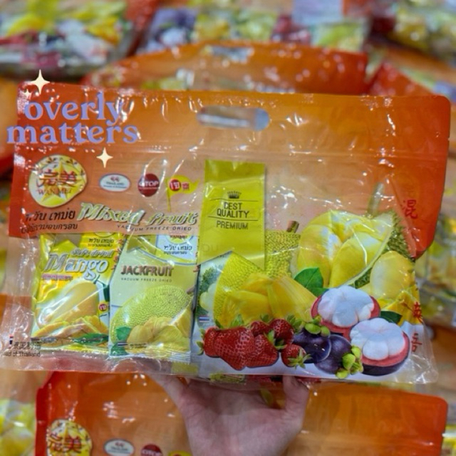 

[READY KIRIM] WAN MEI MIXED FRUIT VACCUM DRIED // ECER SATUAN