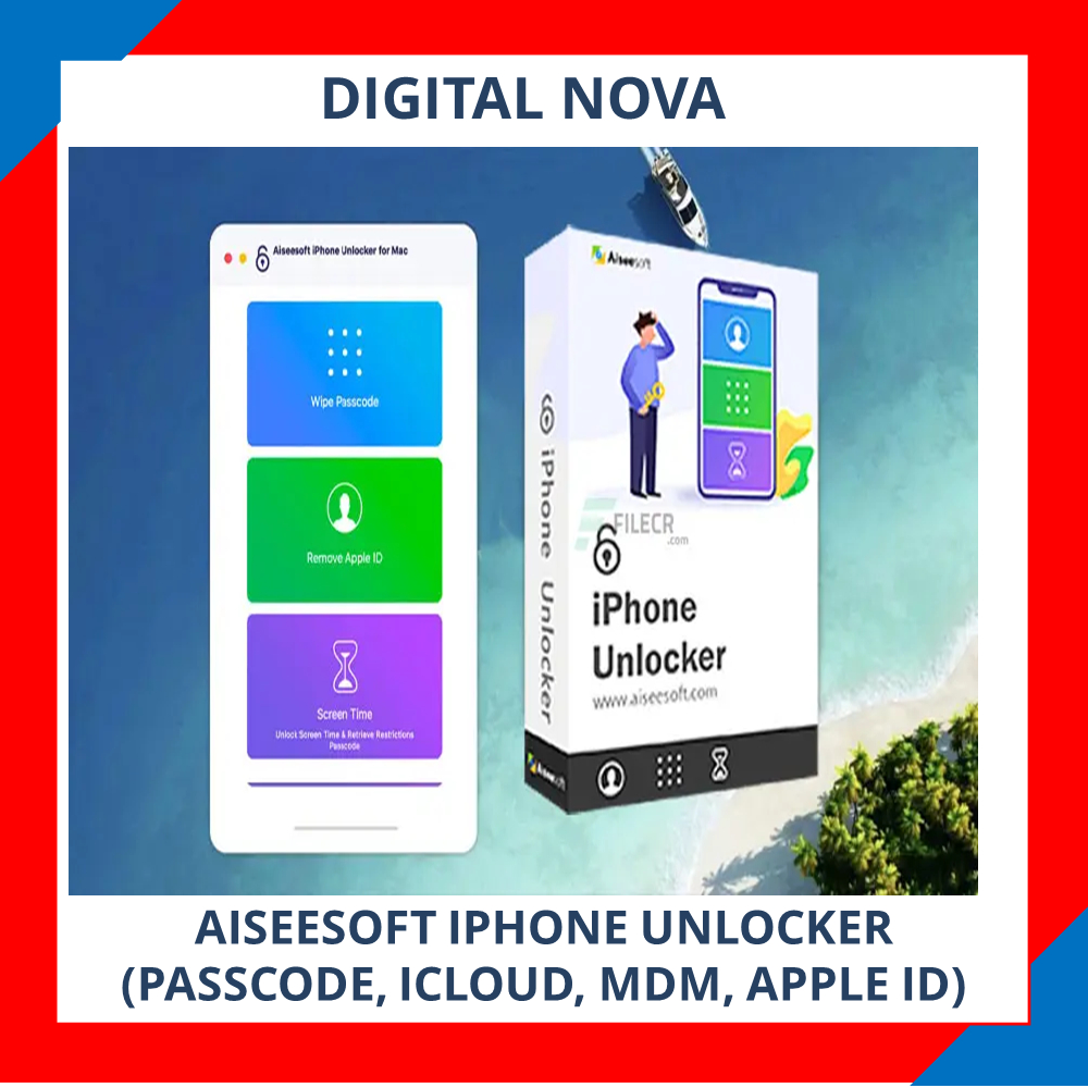 Aiseesoft iPhone Unlocker - Solusi Cepat Buka Kunci iPhone Anda | Iphone | Passcode | Icloud | IOS
