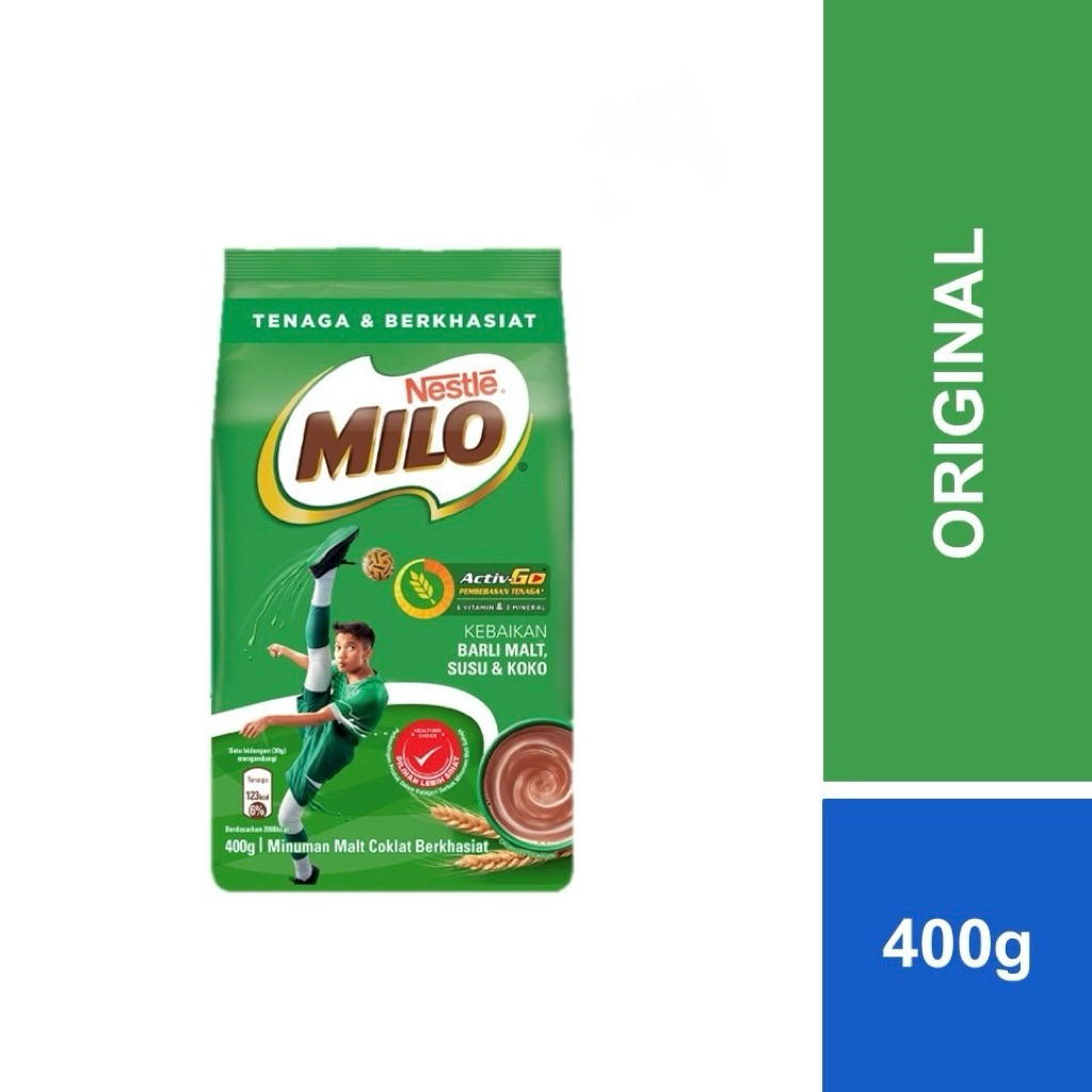 

Milo Original Chocolate Malt Powder 400 gram