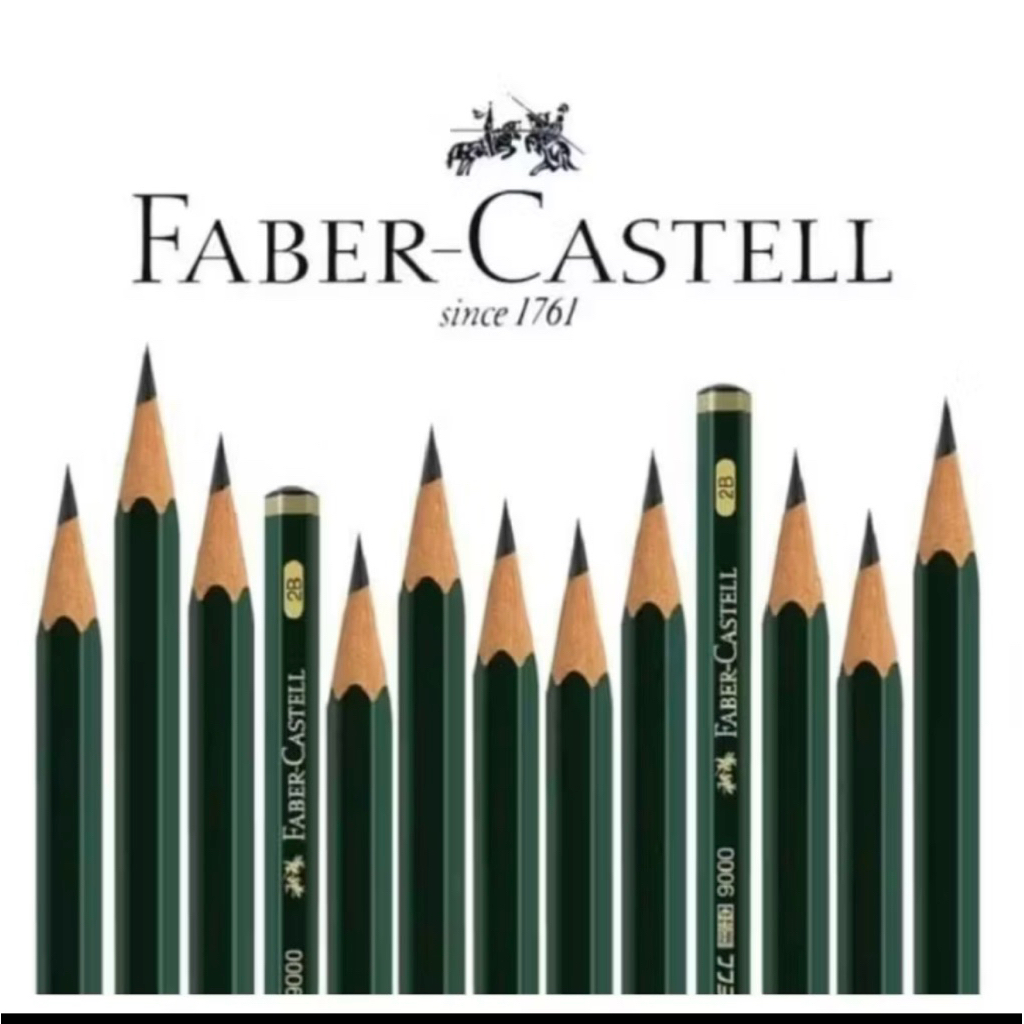 

Pensil 2B Faber Castell 1 kotak isi 12 buah