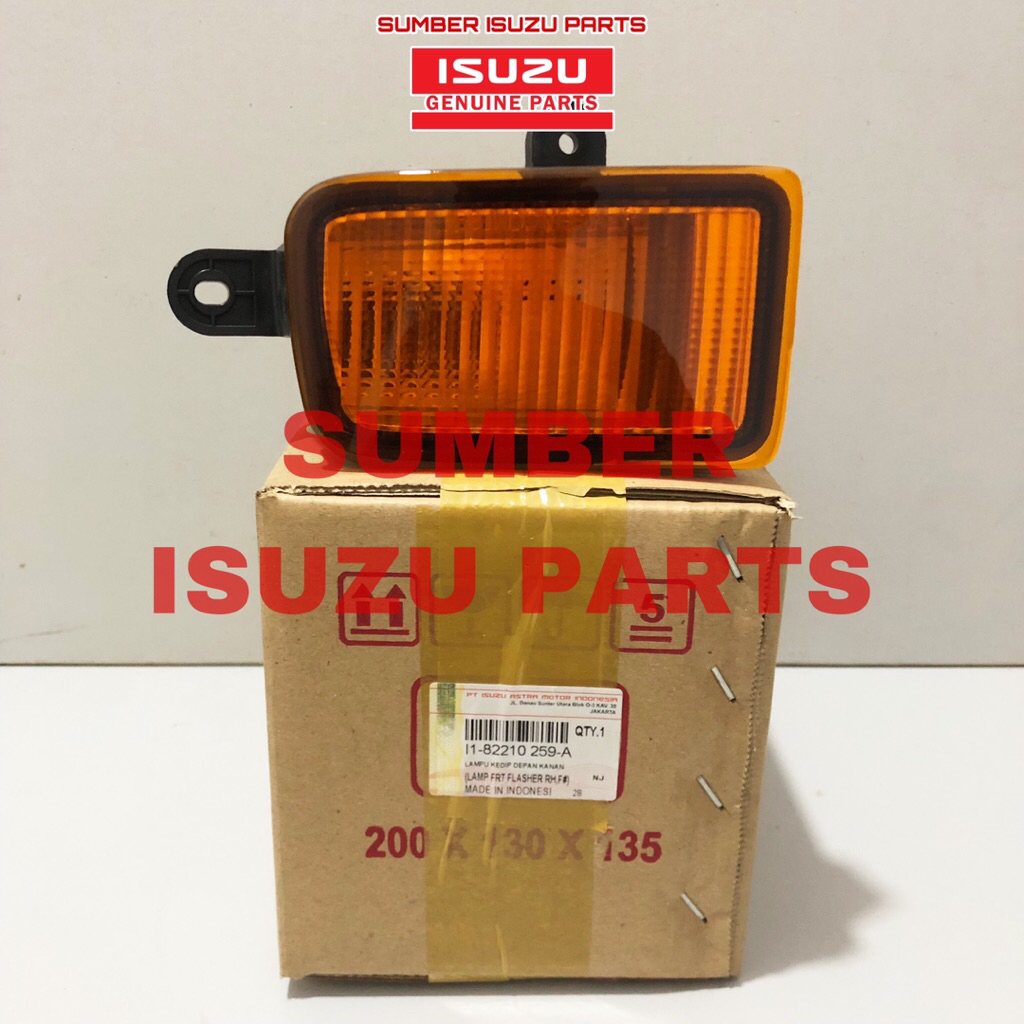 LAMPU SEIN SEN BUMPER DEPAN ISUZU ELF NMR GIGA ORIGINAL ISUZU