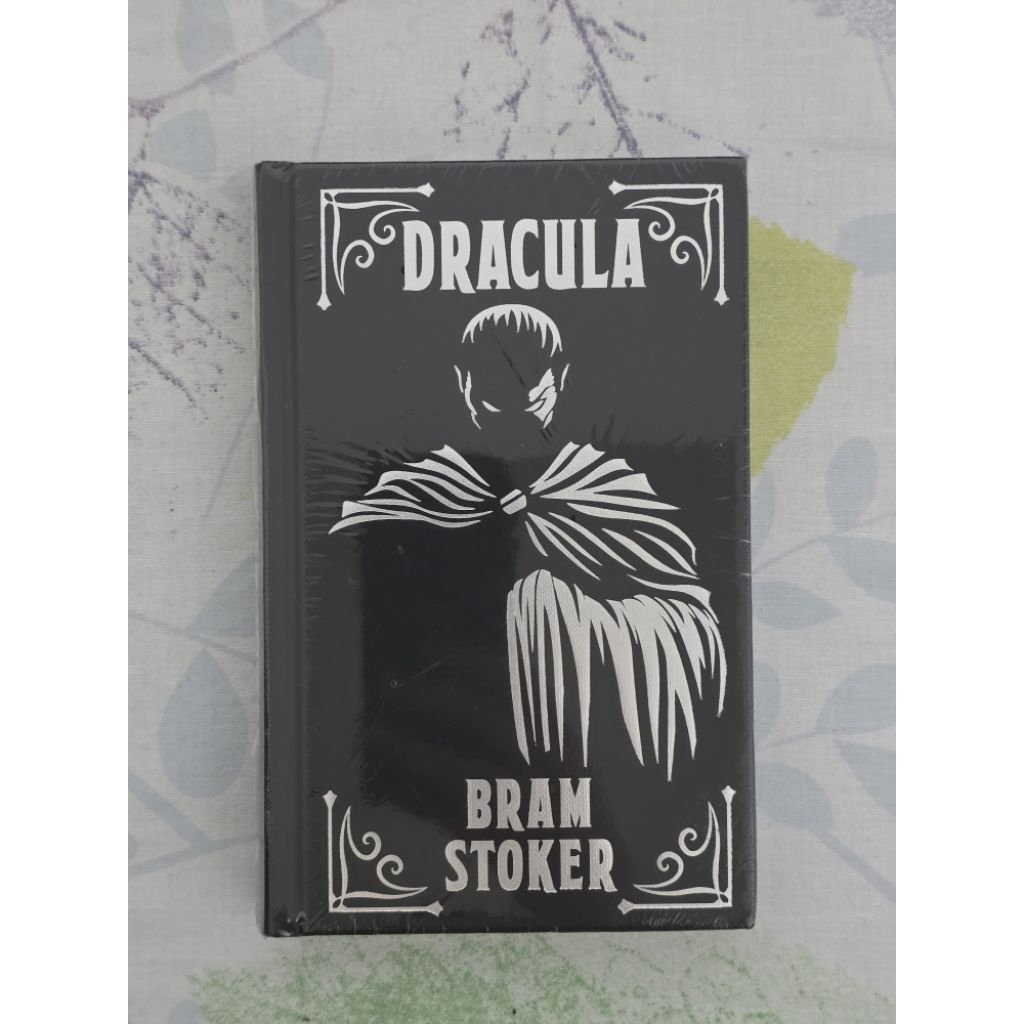Dracula (by Bram Stoker) - Hardcover, Silver Edges