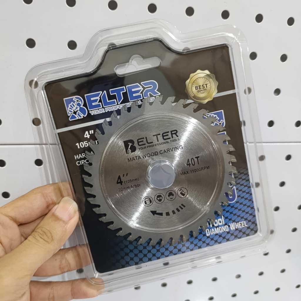 Mata Gerinda Pisau Gergaji Potong Kayu Dahan Papan Circle Circular Saw 4" 40T Mata Gurinda Cirgular 