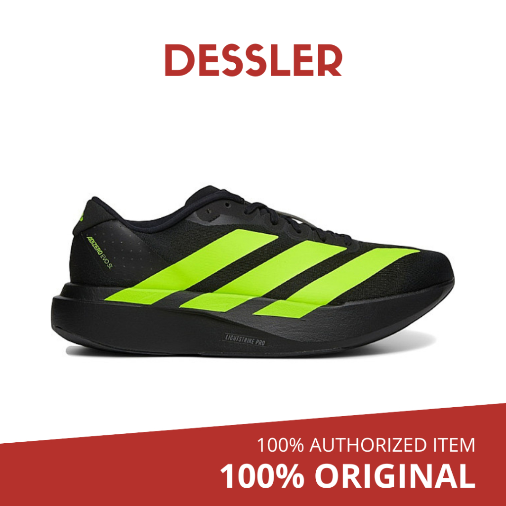 Adidas Adizero Evo SL - Black Lucid Lemon (JR3420)