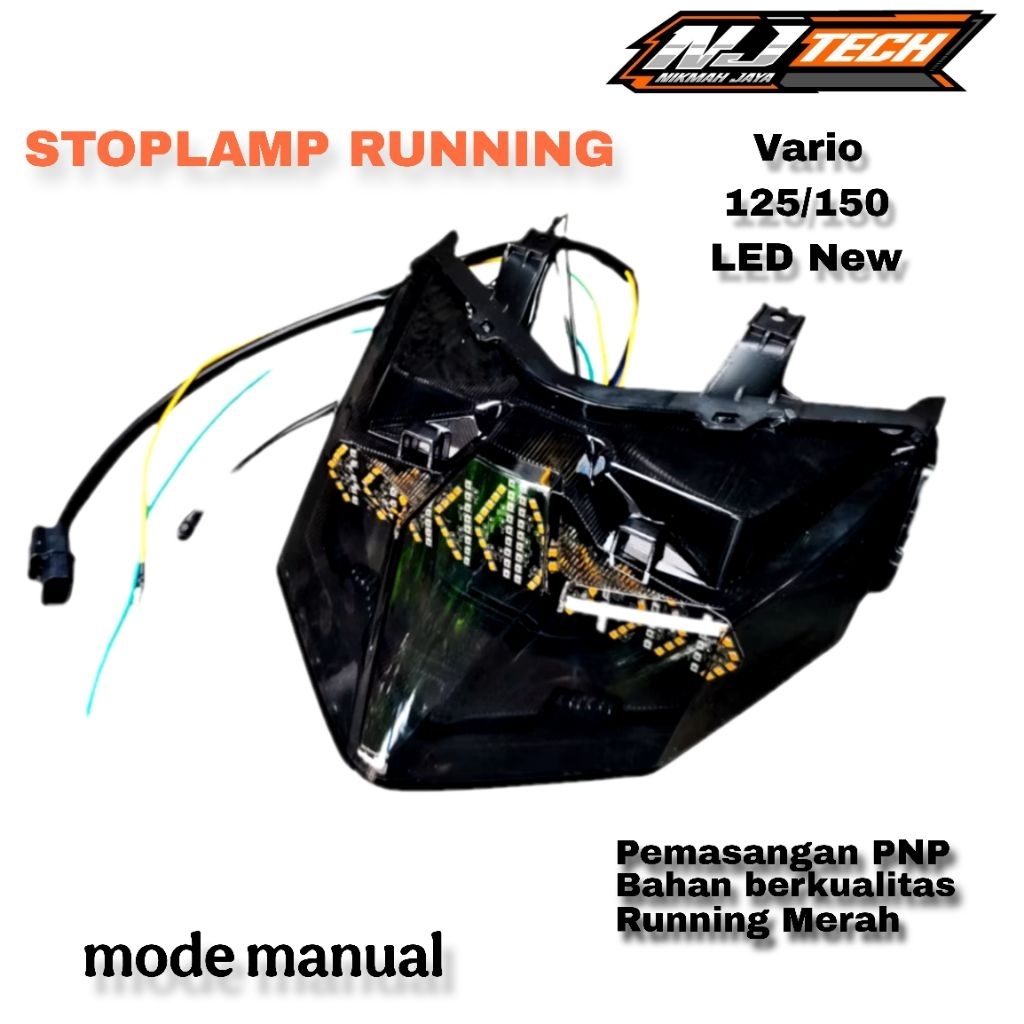 STOPLAMP RUNNING 3 IN 1 VARIO 125/150 LED NEW