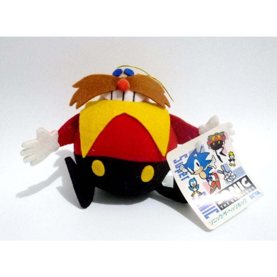 Boneka Dr Eggman Dr Robotnik Sonic The Hedgehog Sega 1991 Vintage Rare