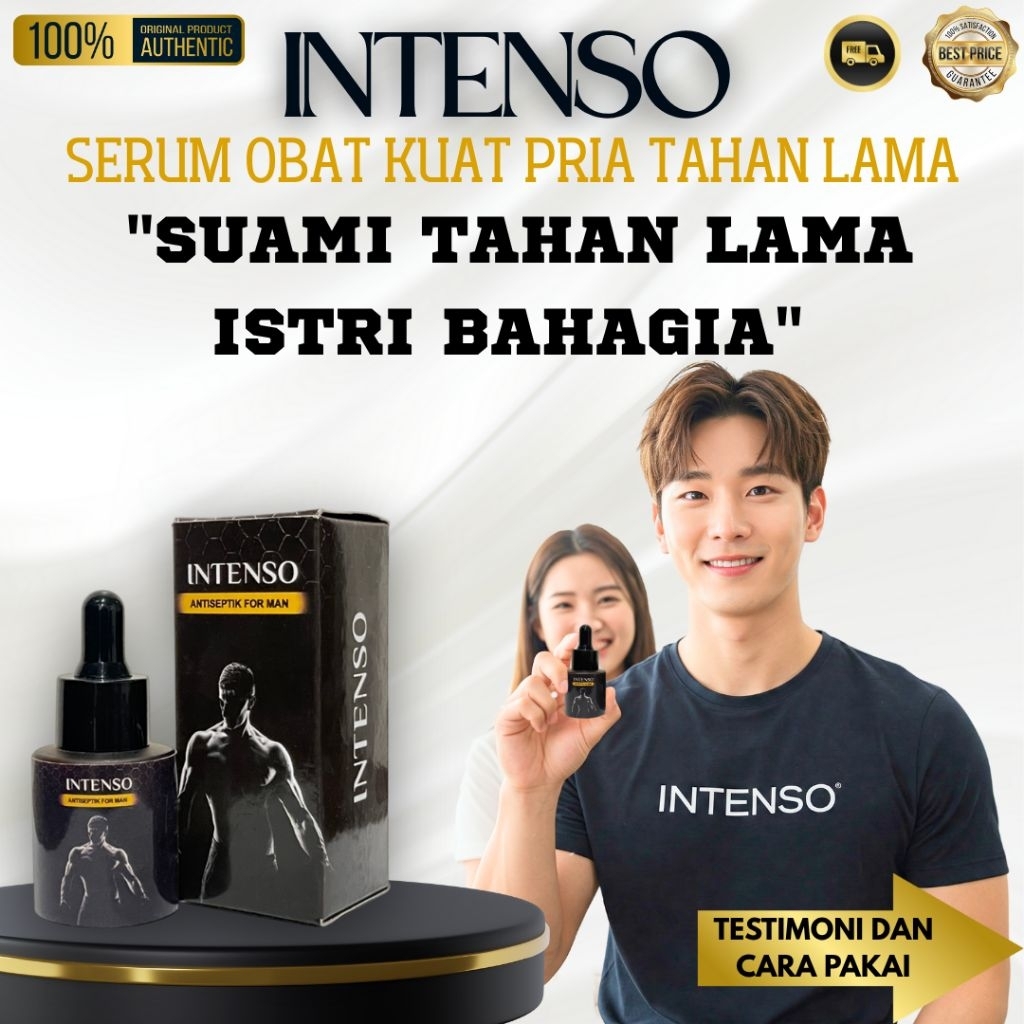 INTENSO SERUM 0BAT KUAT PRIA TAHAN LAMA OBT KUAT PRIA TAHAN LAMA ORIGINAL OBAT ASLI AMAN DAN AMPUHHH