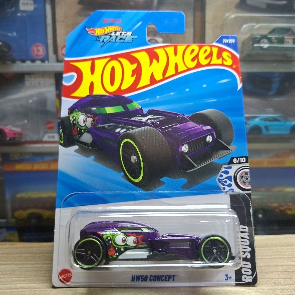 Hot Wheels HW50 Concept Purple H 2025 - Original Hotwheels