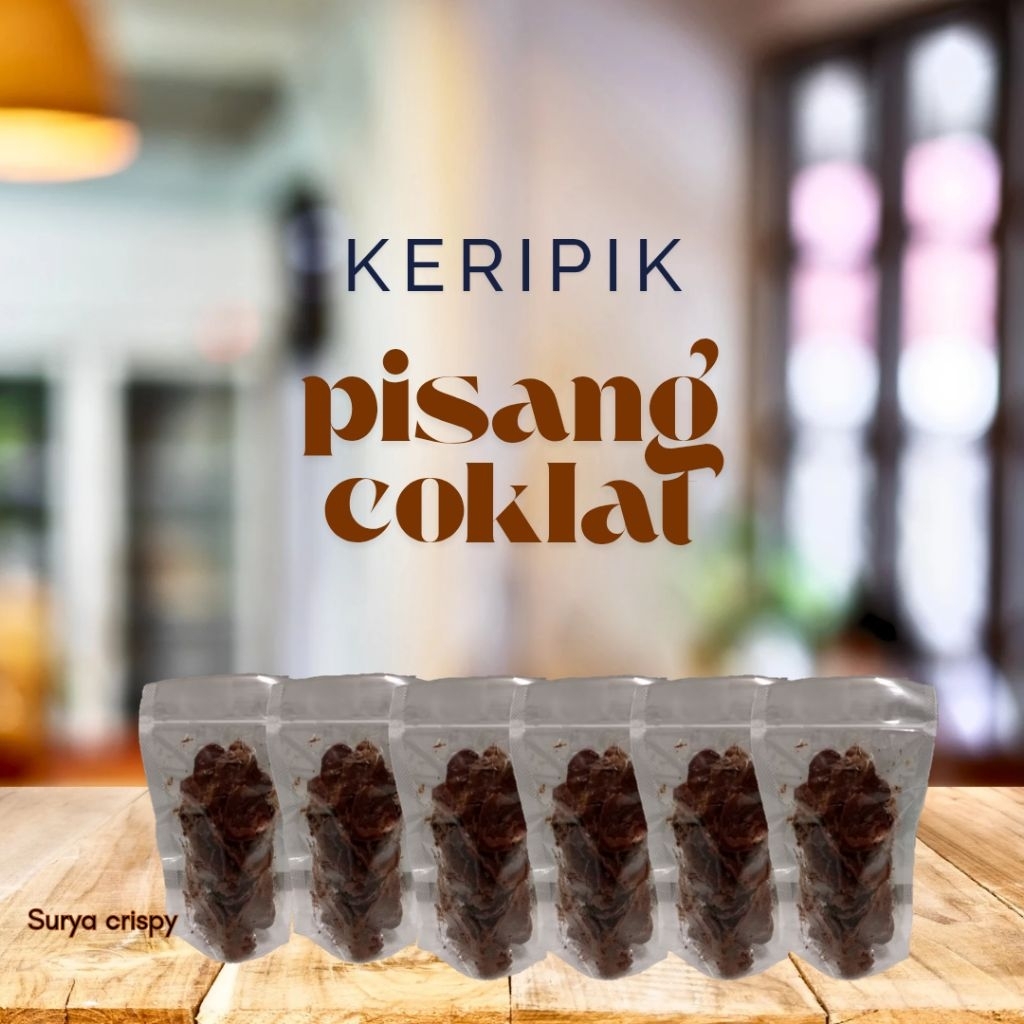 

KERIPIK PISANG COKLAT LUMER 35 GRAM/CEMILAN TERBAIK