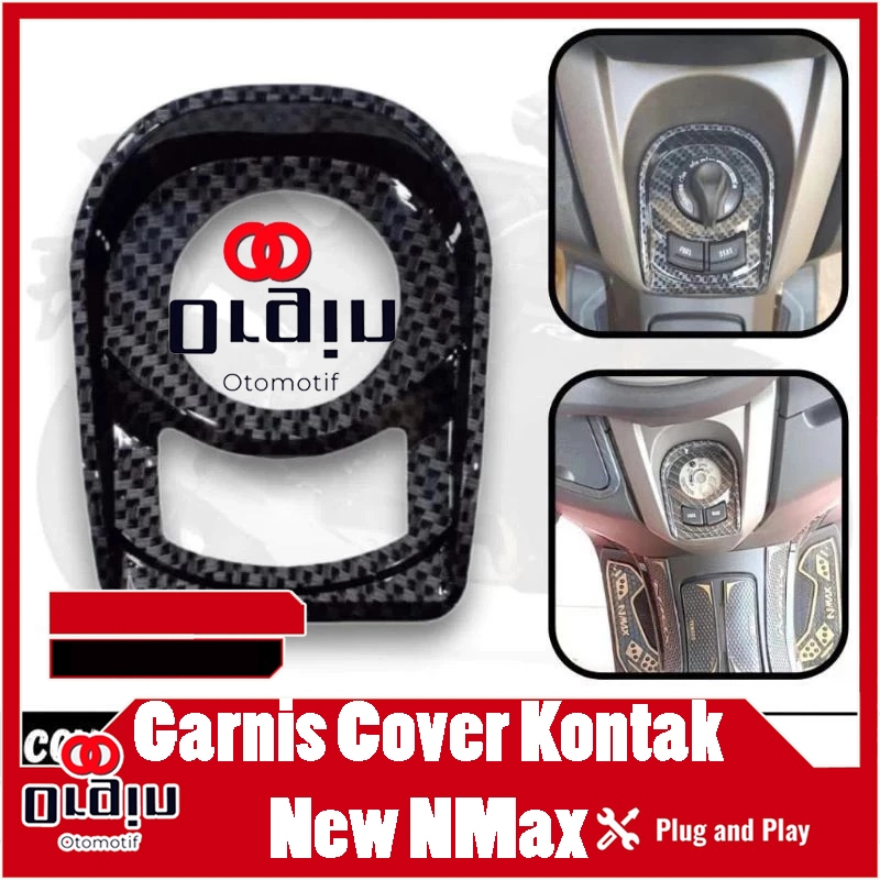 Cover Kontak Kunci Nmax 2020-2024 Penutup kunci New Nmax Turbo Neo S Techmax 2024