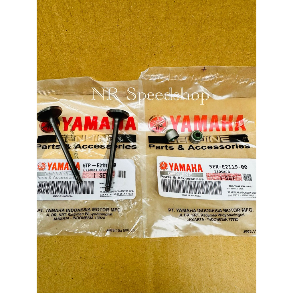 Klep Set Payung Klep + Seal Klep Jupiter z Lama Jupiter Z Burhan Vega r New Vega R Lama Crypton 5TP