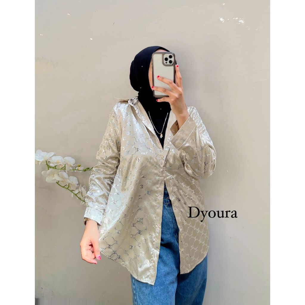 kemeja branded premium satin LD 120 kemeja blouse satin silk kemeja kemejeja wanita  kemeja satin ke