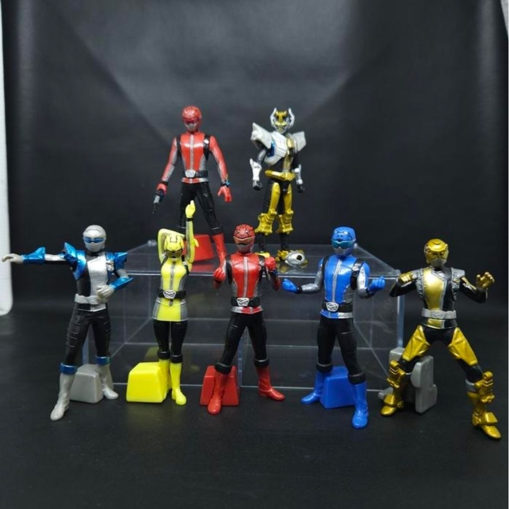 gashapon hg series power rangers go buster for dx go buster oh hercules bandai rare