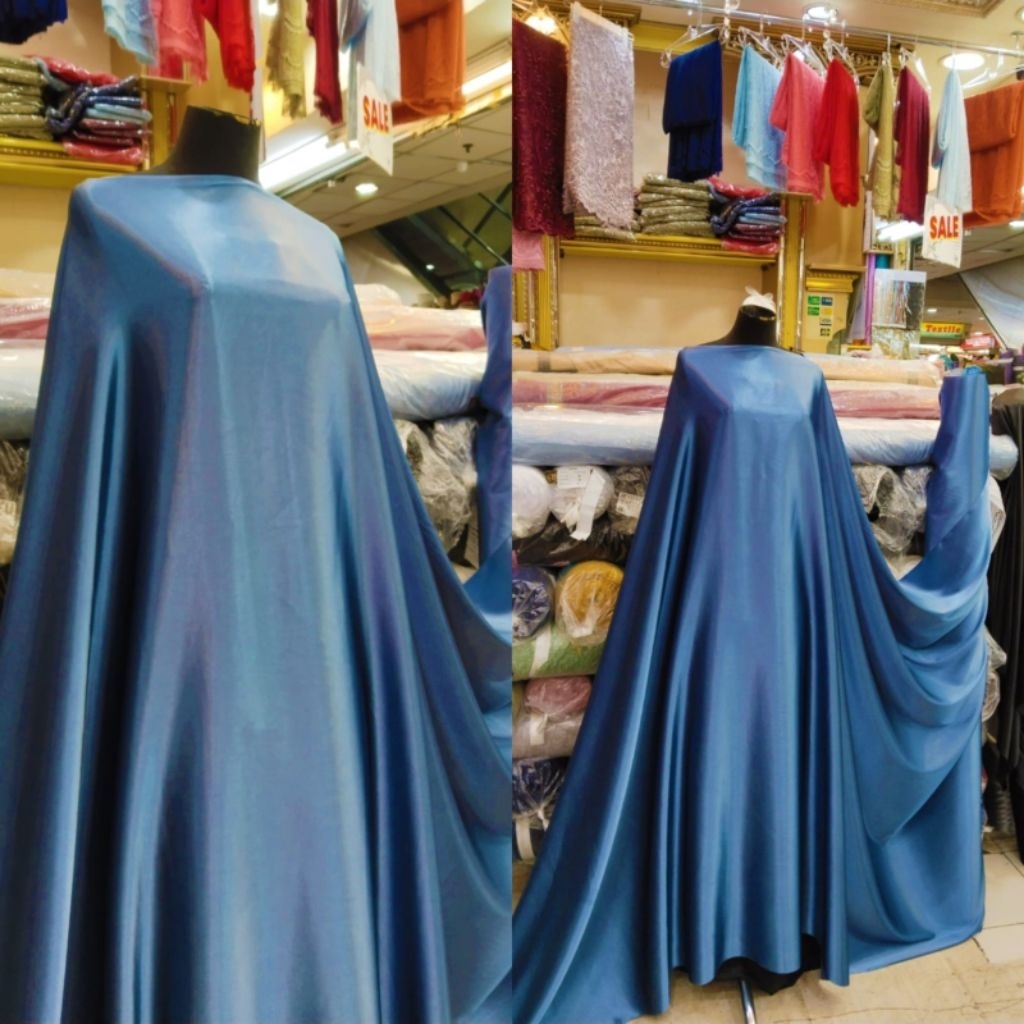 Bahan kain Polos Yamaha silk Original premium/ Yamaha Silk