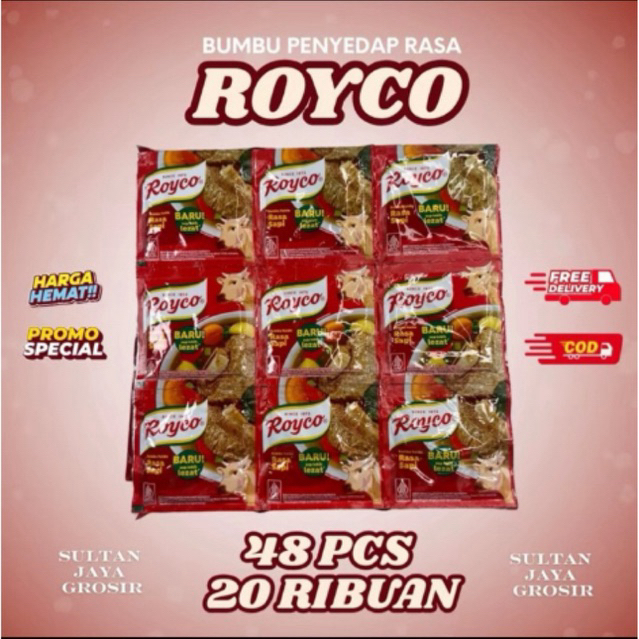 

48 pcs royco rasa sapi beli banyak lebih hemat