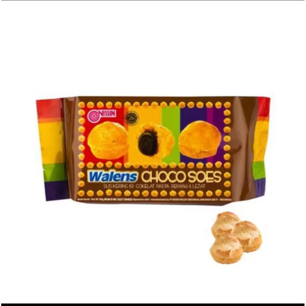 

Nissin Walens Choco Soes 100 Gram 1 Pack