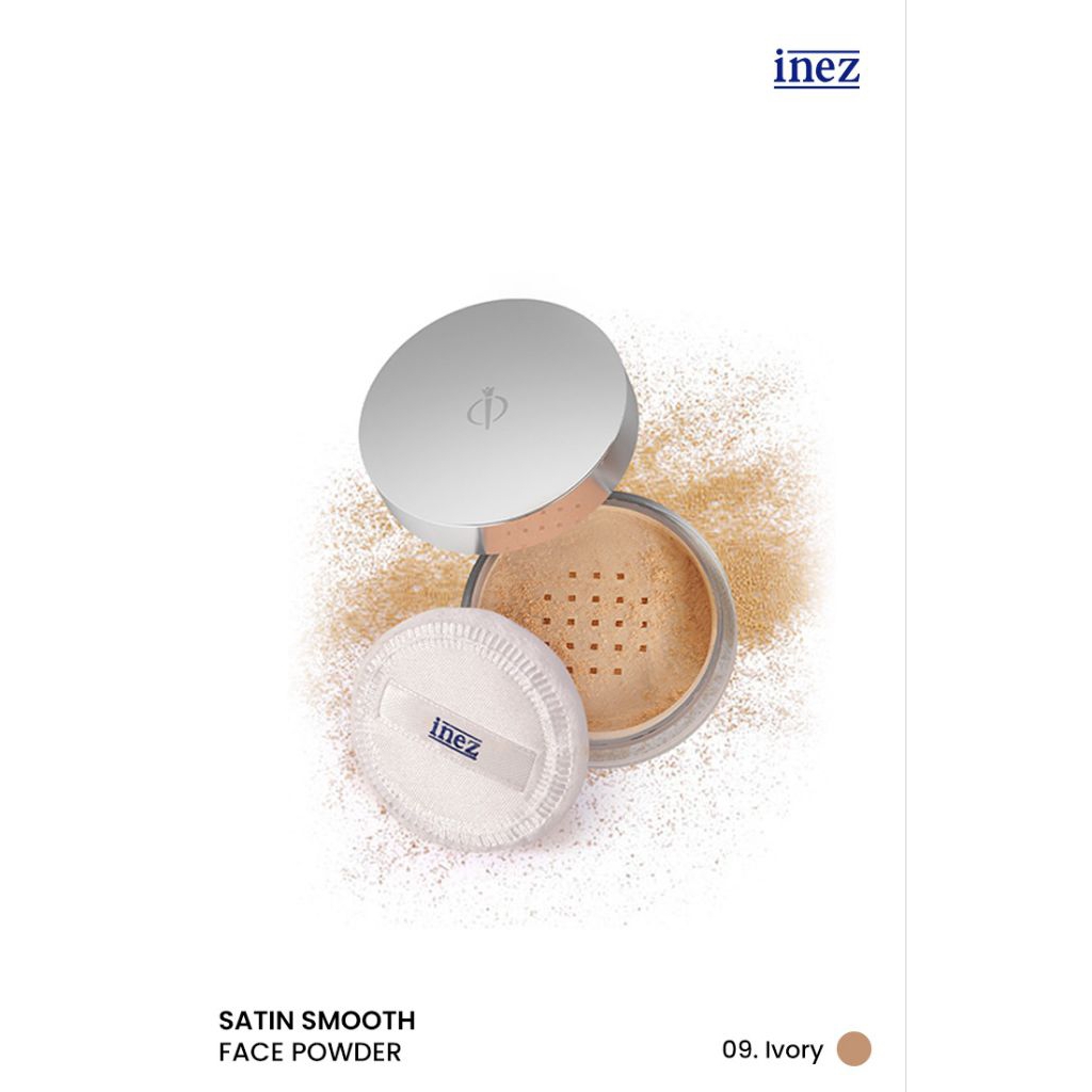 Satin smoth face powder ivory