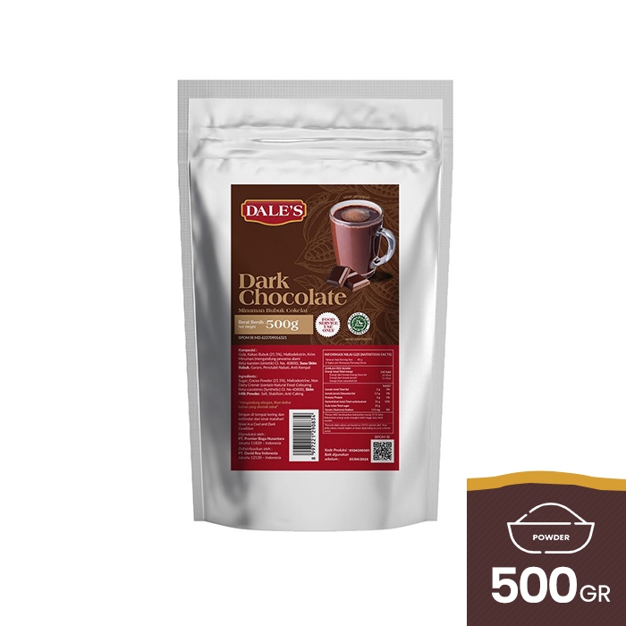 

Dale's Powder Dark Chocolate 500g - Bubuk Minuman
