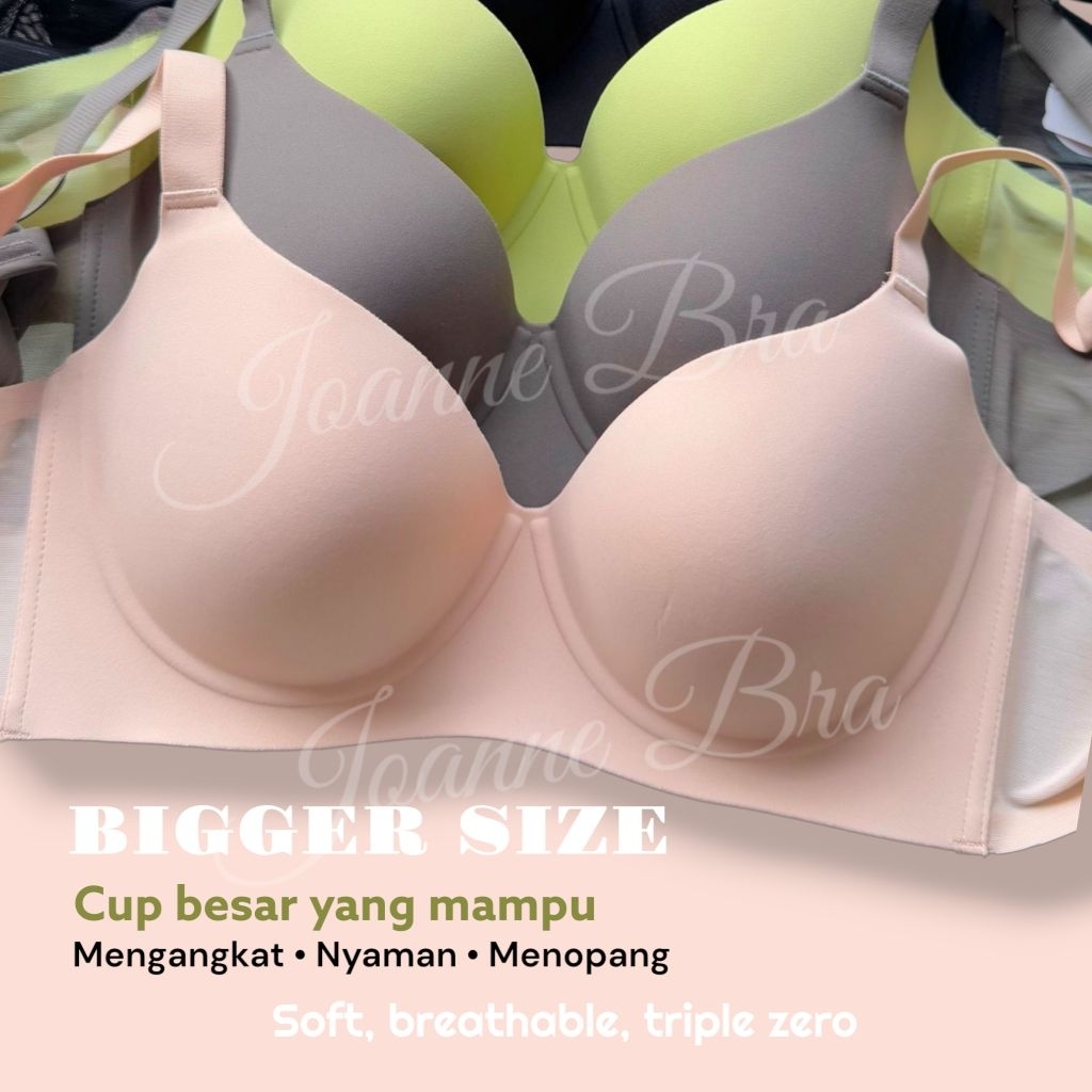 Elena Bra Robot Premium Cup C Berkawat Lunak E 29888 - 34C - 42C - Bra Busa Tipis Cup Besar Kait 4 F