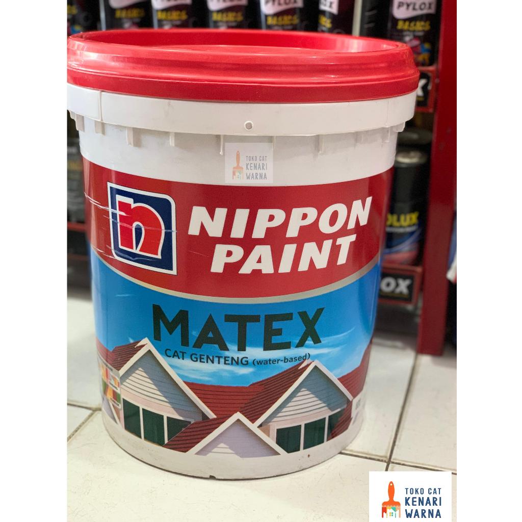 Nippon Paint Matex Cat Genteng 12,5 LT-/Cat Genteng Dan Dinding Eksterior