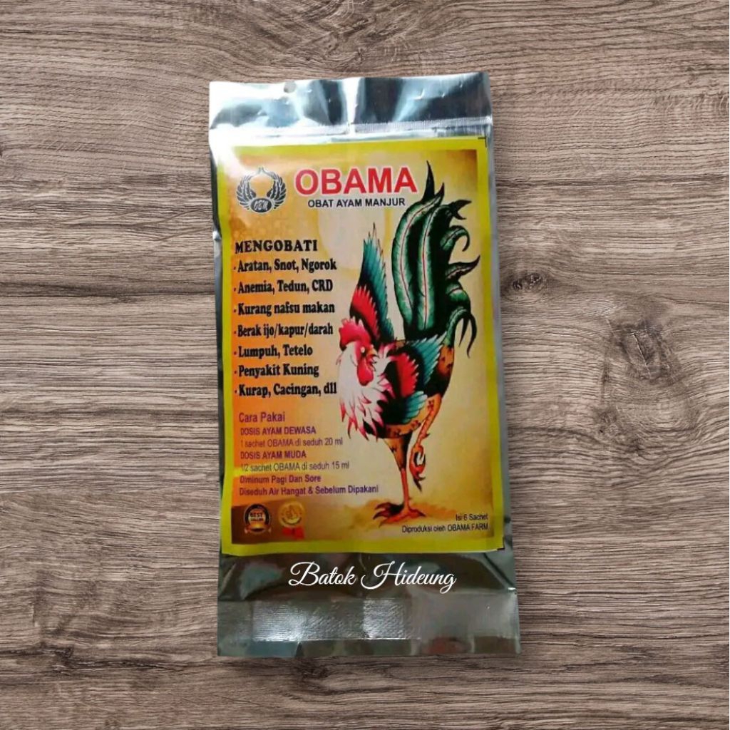 Obama Snot Obat Ayam Manjur