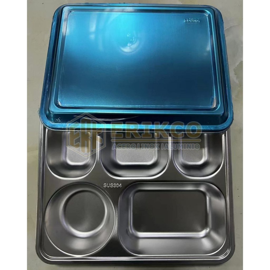 READY  Food Tray Stainless | Lunch Tray | Nampan MBG | Ompreng SUS304 Import