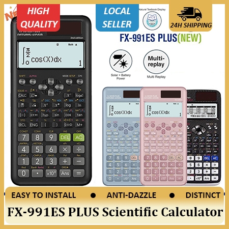 

Kalkulator Scientific Matahari/40 Konstanta Rumus ilmiah Calculator Scientific Kalkulator Fungsi/Dua Sumber Tenaga Baterai Dan Tenaga FX 991EX 991ES Plus