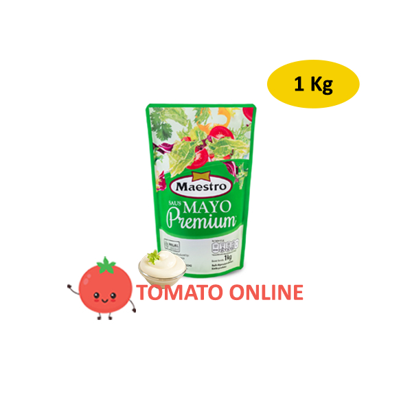 

Maestro / Mayonnaise Mayones Mayo Pouch Halal / 1 kg Kilo