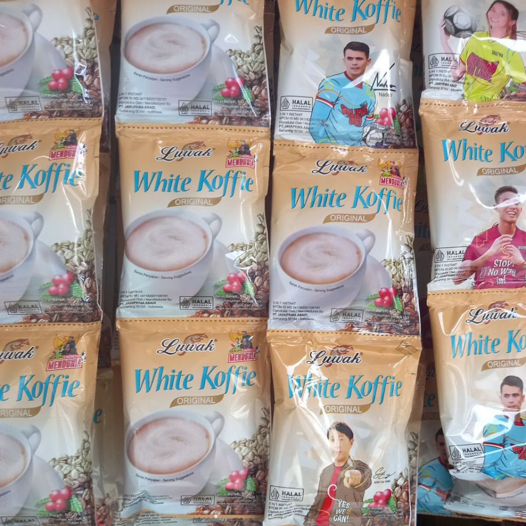 

Luwak White Koffie Sachet Renceng isi 10 Sachet x 20gram