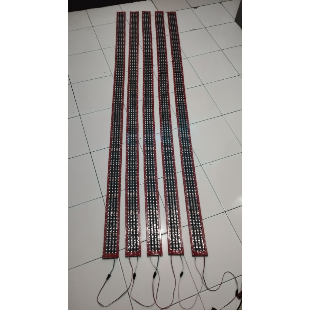 Panel strobo hanya led tanpa modul ws2811