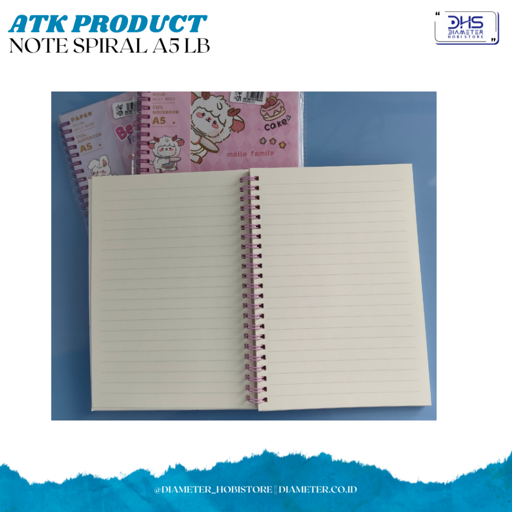 

Buku Note Spiral A5 LB