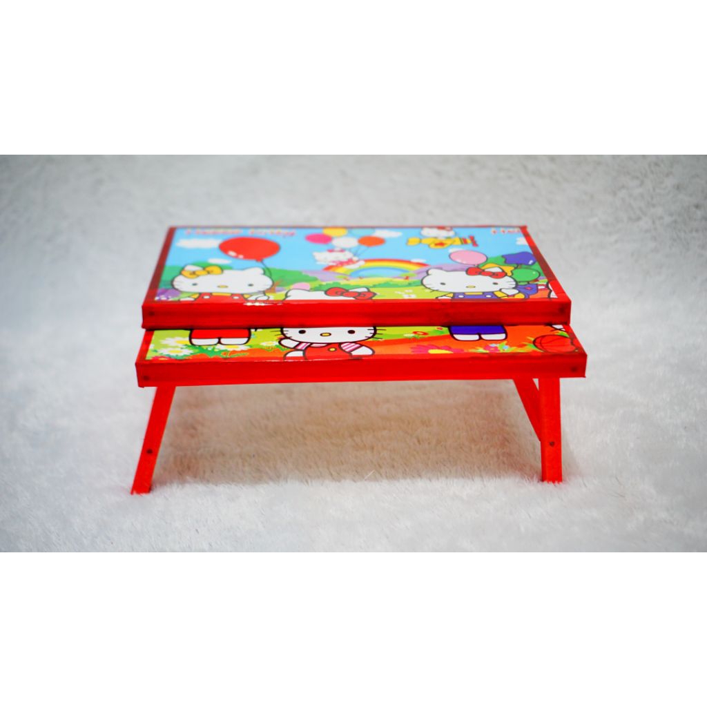 

Termurah Meja Belajar Anak Lipat Plus Papan Tulis Free Spidol & Penghapus