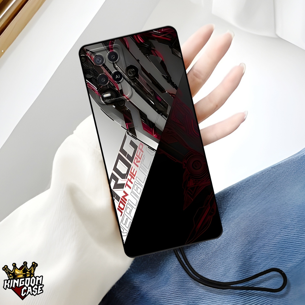 Case OPPO A54 Free Strap Case Terbaru 2025 | Case Keren - Softcase Pelindung Hp OPPO A54 - Kesing le