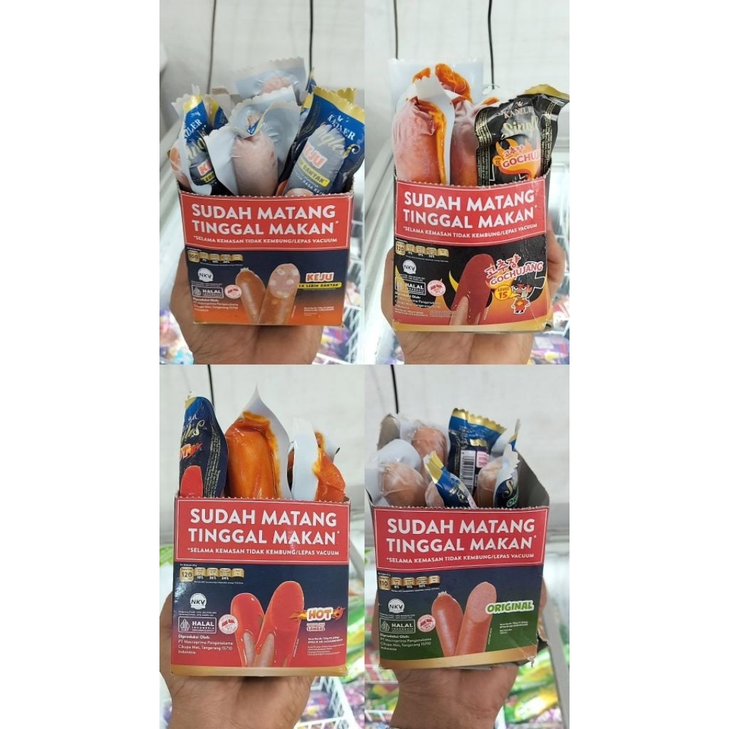 

sosis single / bakso kanzler