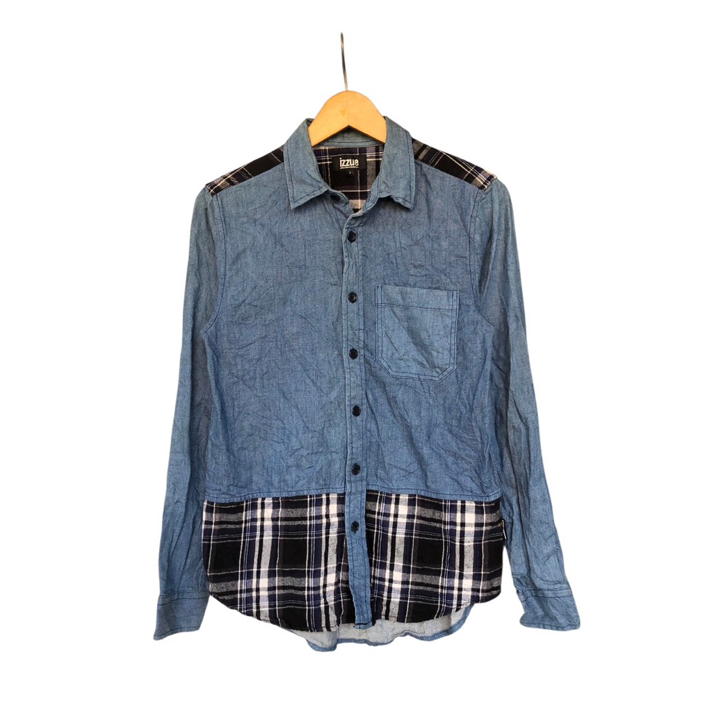 (FLASH SALE) Kemeja izzue japan / izzue japan shirt / kemeja denim japan izzue