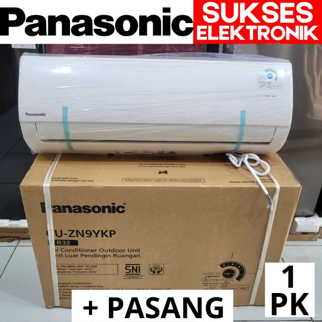 AC PANASONIC 1 PK CS-ZN 9YKP + PASANG 1PK