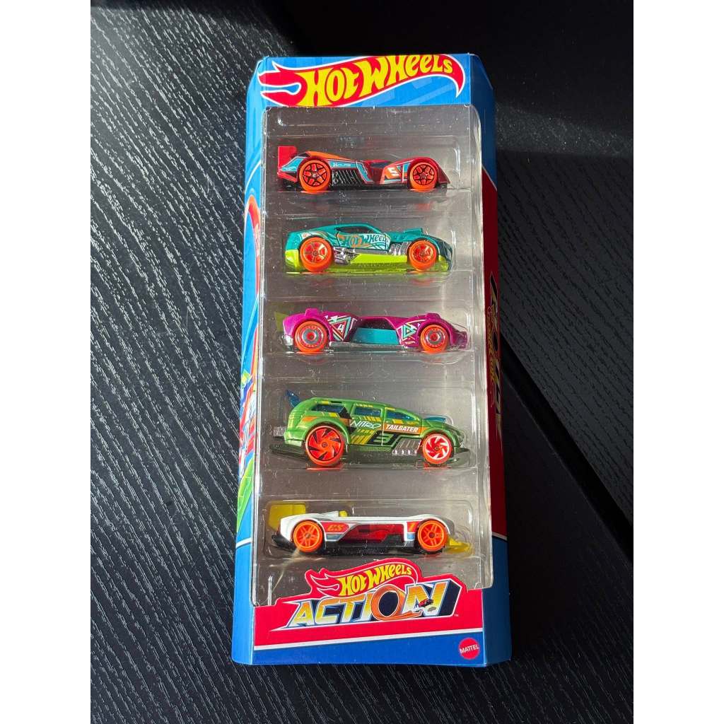 Hot Wheels 5 Pack Action HTV45