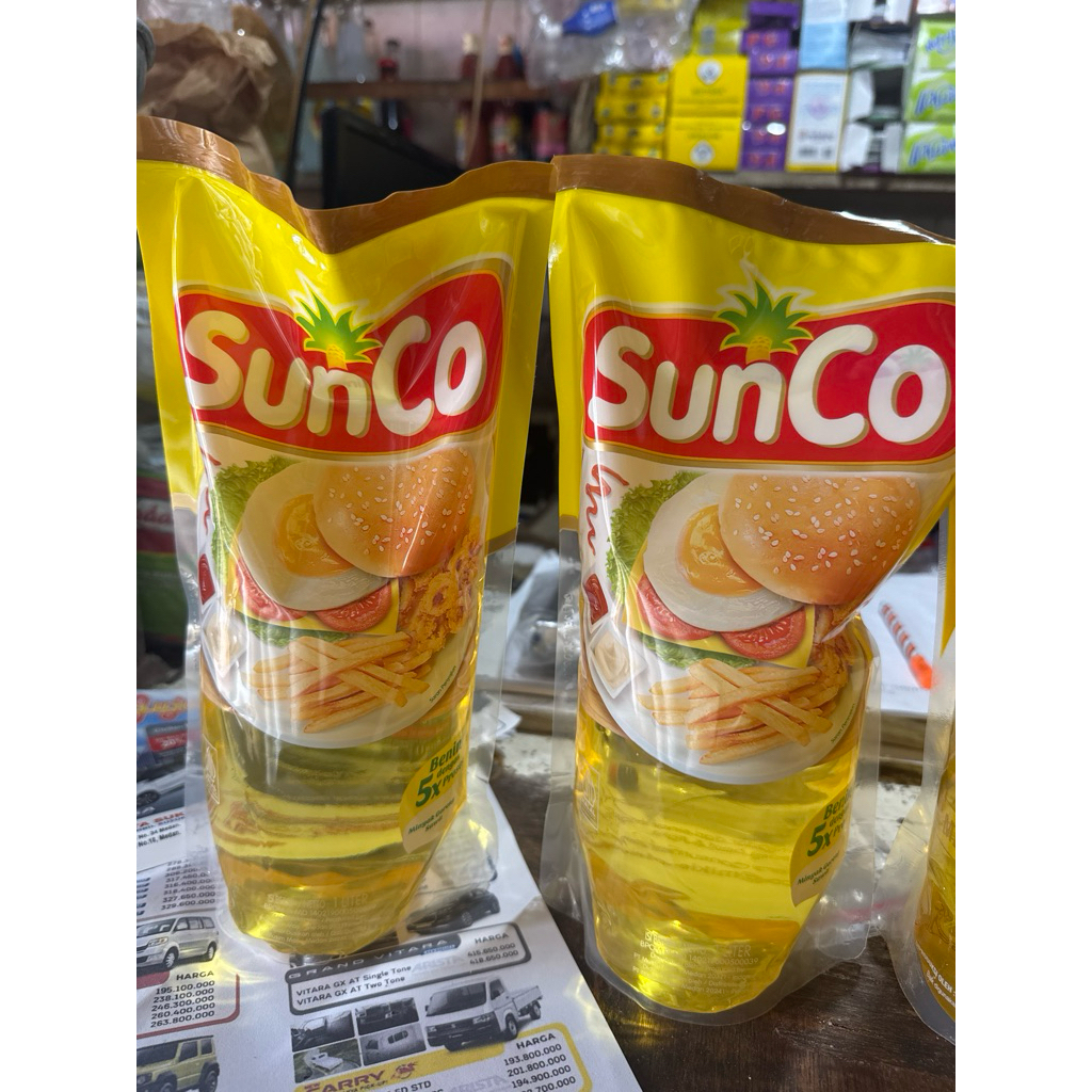 

Minyak Goreng / Minyak Makan Sunco 1 LT