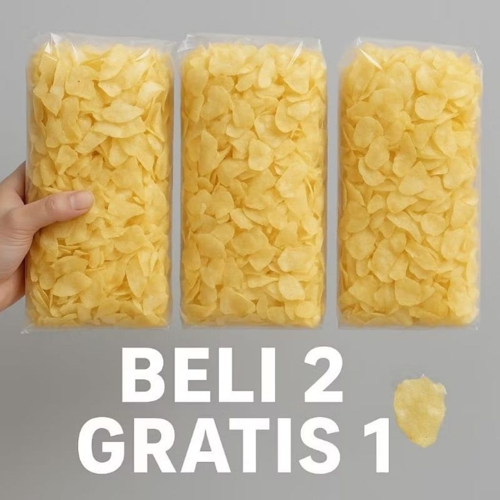 

Beli 2 dapat 3 Remahan/Remukan Keripik Getuk ASLI MAGELANG
