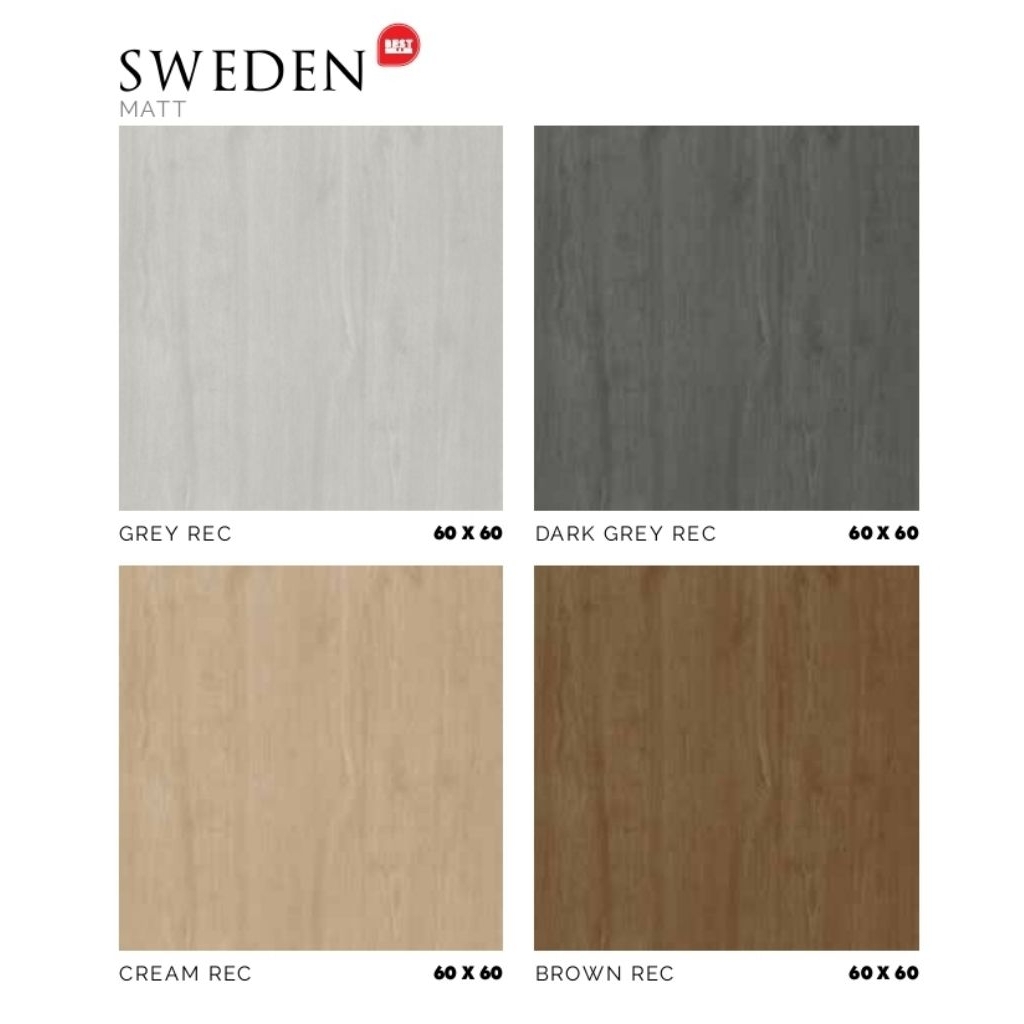 KERAMIK RECTIFIED MEREK PLATINUM TYPE SWEDEN GREY REC SWEDEN DARK GREY REC SWEDEN CREAM REC SWEDEN B