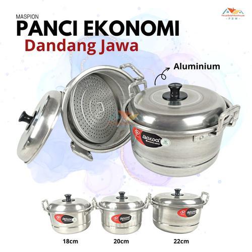 Panci Ekonomi Dandang Jawa Maspion Aluminium 18cm - 30cm